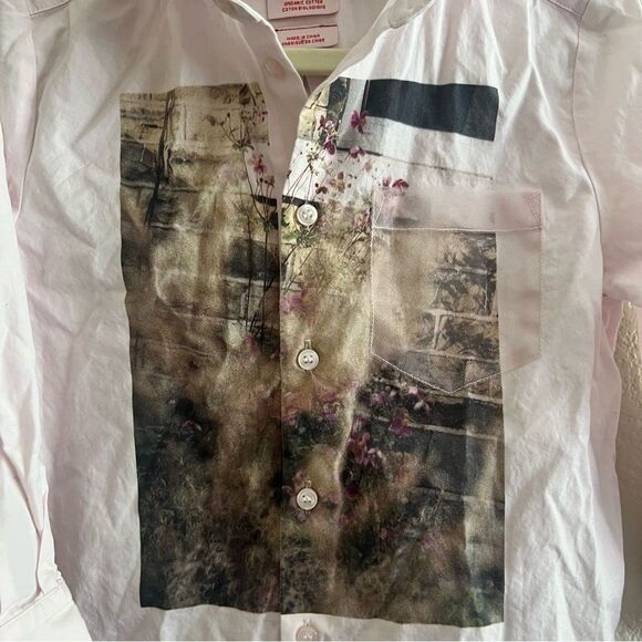 Simone Rocha x H&M Organic Cotton Long Sleeve Button Down Toddler 3-4T EUC - Picture 3 of 8